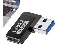 Adattatore USB ad angolo retto - Adattatore a 90 gradi-USB 3.0 Adattatore Male-10 GB trasferimento dati ad alta velocità fino a 10 Gbps. Nessun driver necessario, è sufficiente Plug e Giocare. La c