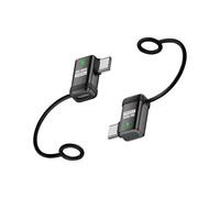 Adattatore USB ad angolo retto: adattatore portatile anti -posto con cordino, per il computer portatile tablet desktop automatico 'ufficio del telefono