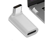 Adattatore USB ad angolo retto - Connettore PD 140 W da 90 gradi, caricabatterie rapido di tipo C | Adattatore maschio-femmina 8K 60 Hz, extender USB C, connettore ad alte prestazioni per ricarica di