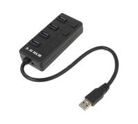 Adattatore USB AK-AD-32 per Fast Ethernet con hub USB USB 3.0 0,15m AKYGA