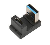 Adattatore USB angolato plug and play, design a U, retrocompatibile con laptop, trasferimento dati a 10 Gbps, adattatore dati USB 3.1 salvaspazio.