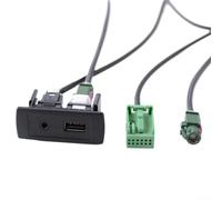Adattatore USB AUX con connettori di fabbrica per Mercedes SLK SL 2008 e NTG2.5 per sistema Comand