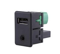 Adattatore USB AUX Switch per E87 E90 X5 X6 | Trasferimento dati ad alta velocità, Plug and play, Lunghezza 1,5 m, Compatibile con molti modelli