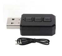 Adattatore USB Bluetooth 5.0 per PC, Ricevitore Dongle 2 in 1, Trasmettitore Wireless, Mini Adattatore per Console di Gioco TV, Laptop e Desktop