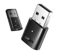 UGREEN Adattatore Bluetooth 5.0 Chiavetta Trasmettitore per PC Windows 11 10 8.1 7, Dongle USB Collegato al Controller Auricolare Tastiera Mouse