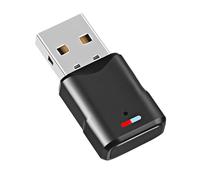 Adattatore USB Bluetooth 5.3 per PS5/PS4/PC/Switch Console, bassa latenza audio Dongle Bluetooth 5.3 chiave Adattatore USB 3 Mbit/S trasmettitore ricevitore per Macos/Windows/cuffie