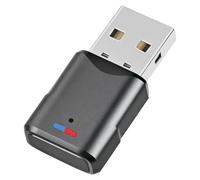 Adattatore USB Bluetooth 5.3 per PS5 PS4 PC Switch Mac Dongle Audio a bassa latenza Dual Accoppiamento Compatibile Cuffie Altoparlanti Portata 20 m Plug Play senza driver