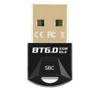 Adattatore USB Bluetooth 6.0 Dongle USB Decoder AAC Ricevitore audio per musica wireless Trasmettitore per mouse PC Tastiera