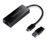 Adattatore USB-C 3.1 a Ethernet 2500 Mbit/s Trendnet TUC-ET2G v2.0R Nero