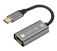 Techly Adattatore USB-C™ 3.2 a HDMI 2.1 8K@60Hz 15 cm