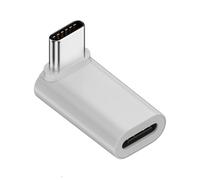 Adattatore USB C 90 Gradi, Adattatore Di Ricarica Rapida Trasferimento Dati PD 140 W 40 Gbps, Adattatore USB C Ad Angolo Retto - Adattatore Extender USB Tipo C 8K 60 Hz USB C 4.0 Per Tablet Laptop Tel