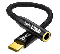 Adattatore USB C a 3,5 mm per cuffie, 1 confezione, adattatore da Type C a 3,5 mm, cavo audio stereo compatibile con Phone 16/15/Pro Max/15 Pro/15 Plus, Galaxy S25 S24 S23 S22, Pad Pro 2022/2021