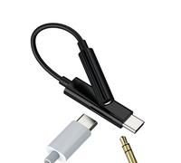 Adattatore USB C a 3.5mm Cuffie per Apple iPhone 15 iPad compatibile per Samsung Cavo Audio Ricarica Sdoppiatore Microfono Headphone Convertitore Aux Auricolari Splitter Auto Dongle Accessori tp-3.5