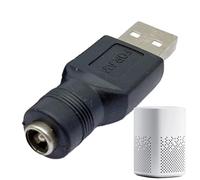 Adattatore USB C a DC - Tipo C USB a Barrel Jack - Ricarica Barrel Jack Tipo C, Adattatore convertitore per l'alimentazione di una fotocamera, un tablet, un di illuminazione a LED o Gadget.