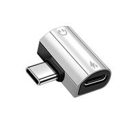 Adattatore USB C a doppia funzione Porta per cuffie da 3,5 mm PD60W Ricarica rapida Compatibilità universale per dispositivi di tipo Lega di alluminio USB a porta e adattatore