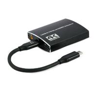 Adattatore USB-C a Doppio HDMI Gembird A-CM-HDMIF2-01 4K 60Hz Nero