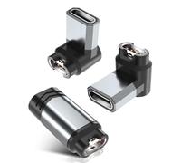 Adattatore USB C a Garmin Orologio 4 Pezzi,90° Connettore Tipo C Caricatore Cavo Compatibile con Garmin Fenix 8 E 7 7S 7X 6 6S Pro Solar,Forerunner 970 570 965 955 265 165 55,Vivoactive 6 5,Venu X1