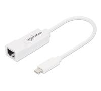 Adattatore USB-C a Gigabit Ethernet RJ45 USB 3.2 Gen 1 - Manhattan IADAP USB31-ETGIGAM
