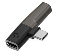 Adattatore USB C a jack 3,5 mm e ricarica 2 in 1, adattatore per cuffie USB tipo C a jack 3,5 mm, compatibile con iPhone16 15 Pro MAX/Galaxy Serie/Huawei, compatibile con la ricarica e la musica allo