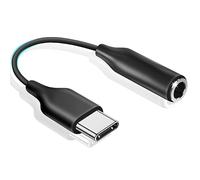 Adattatore USB C a Jack 3.5 mm per Cuffie, Adattatore Audio Aux USB Tipo C a Jack per Cuffie Compatibile con Samsung Galaxy S22 S21 S20 Note 20 A73 A53 A33, Huawei, Google Pixel e Altro, Nero