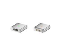 Adattatore USB-C a MagSafe 2 100W - Ricarica il tuo MacBook senza sforzo Silver