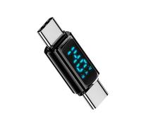 Adattatore USB C a - Ricarica PD 3.1 da 140 W predisposta per il futuro per laptop, sincronizzazione dati ad alta velocità da 40 Gbps + video 8 K a 60 Hz, costruzione in lega di zinco grigio e