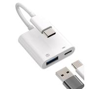 Adattatore USB C a USB 3.0 presa accessori (2 in 1) tipo C spina di ricarica OTG accessori adattatore di ricarica spina Thunderbolt jack caricatore rapido compatibile per Samsung Tab Lite MacBook tp