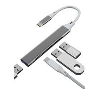 Adattatore USB C a USB Hub MacBook Cavo OTG 3.0 Stick Docking Station per iPad per Apple Thunderbolt per iPhone 17 16 15 Pro Max Compatibile con Samsung Galaxy Splitter Port Connettore Tipo C PC