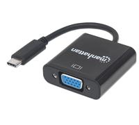 Manhattan Adattatore Convertitore USB-C™ Maschio a VGA Femmina
