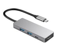 Adattatore USB C Con 4K HDTV Tipo C 2xUSB3.0 Porta Ricarica Veloce Consegna di Potenza 4 Porte Splitter USB Per Adattatore Portatile Ricarica Rapida