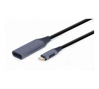 Adattatore USB C con DisplayPort GEMBIRD A-USB3C-DPF-01 Grigio