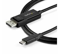Adattatore USB C con DisplayPort Startech CDP2DP142MBD [2 m] Nero