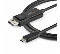 Adattatore USB C con DisplayPort Startech CDP2DP2MBD Nero