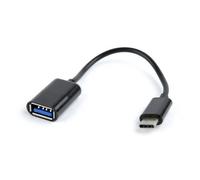 Adattatore USB C con USB GEMBIRD A-OTG-CMAF2-01 Nero 20 cm 200 cm