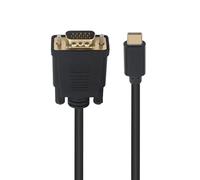 Adattatore USB-C con VGA Ewent Nero 1,8 m