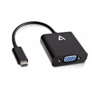 Adattatore USB C con VGA V7 V7UCVGA-BLK-1E Nero