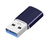 Adattatore USB C - Convertitore da tipo Ce a USB A | Confezione da 4 adattatori da US-B Ce maschio a U-SB femmina per la ricarica del trasferimento dati compatibile con US-B 4 U-S-B 3 laptop, telefoni