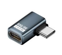 Adattatore USB C da 240 W, 80 Gbit/s, 8 K, per Thunderbolt4/5 e telefono 16 15, con display attuale