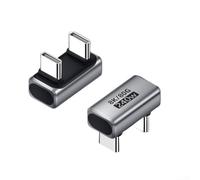Adattatore USB C da 240 W con ricarica PD 48V 5A, trasferimento dati 80Gbps e uscita video 8K60Hz compatibile con più dispositivi (da C a C)