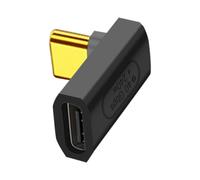 Adattatore USB-C da maschio a femmina, a gomito 90, 240W 40Gbps video 8K