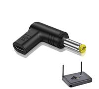 Adattatore USB C DC | 12 Volt Femmina DC Maschio Connettore 90 Gradi, C DC 5,5 x 2,5 mm/5,2 x 2,1 mm/4,8 x 1,7 mm/4,0 x 1,7 mm/3,5 x 1,35 mm/3,0 x 1,1 mm