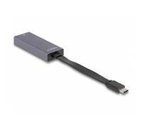 Adattatore USB-C DeLock 66248 2,5Gbps RJ-45 9cm alluminio compatto