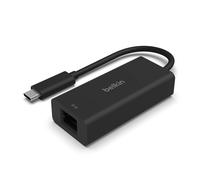 ADATTATORE USB C ETHERNET 2,5 GB THUNDERBOLT 3 E 4 NERO ADATTATORE DI RETE