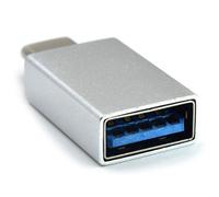Ewent Adattatore USB Tipo C, Adattatore USB C a USB 3.0, Supporto Thunderbolt 4/3 a Type C 3.1/3.0/2.0, Usb Tipo C Maschio a Usb Femmina, 5 Gbps,15W, Per iPhone,iPad,Macbook,Laptop e dispositivi USBC