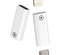 Adattatore USB C Femmina a Lightning Femmina per Apple Pencil Charger(2 Pack) per iPad Pro Tipo C Cavo Connettore Generazione 1st Generazione Matita Convertitore per iPhone Certificato MFI Adapter