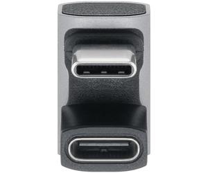 Adattatore USB-C Goobay 74445 Angolare Ingresso Uscita USB4 40Gbps 240W