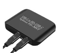 Adattatore USB C HD, sdoppiatore HD+USB, lettore di connettori multiporta portatile 4K @ 60Hz per monitor telefono tablet lavoro ufficio casa