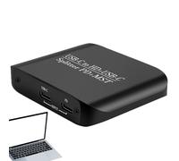 Adattatore USB C HD | Splitter HD+USB | Multiporta portatile 4K @ 60Hz Reader Station Connettore per monitor di lavoro Laptop Smartphone Tablet
