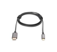 Adattatore Usb-C - Hdmi 18 M 4K/30Hz Nero Alloggiamento In Metallo