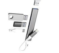 Adattatore USB C Hub Tipo C Splitter Cavo Porta OTG 3.0 Multiport Docking Dati USB A Thunderbolt Macbook PC Accessori per Apple per iPad per iPhone 17 16 15 Pro Max Compatibile con Samsung S26